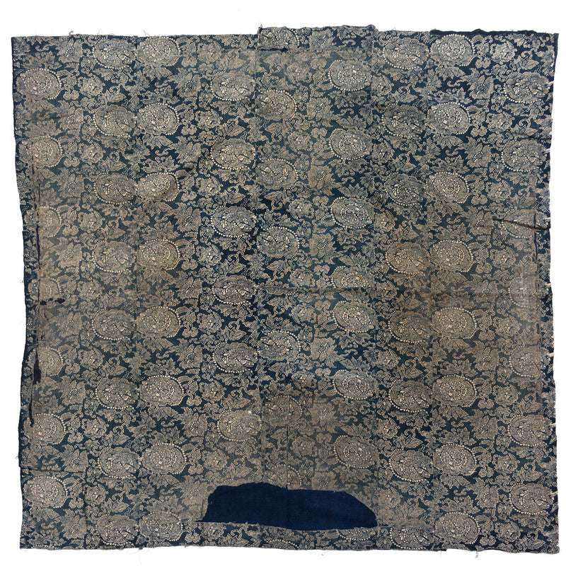 Multicolor Katazome Futonji -Japanese Indigo Futon Cover