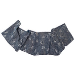 Japanese Stencil Dyed Indigo Katazome Textile Panel