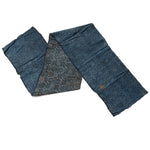 Japanese Indigo Katazome Panel With Patches