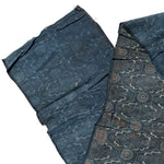 Japanese Indigo Katazome Panel With Patches