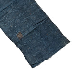 Japanese Indigo Katazome Panel With Patches