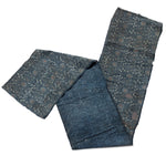 Japanese Indigo Katazome Panel With Patches
