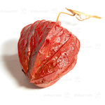 Lacquered Chinese Lantern Kogo  | Japanese Incense Storage Container