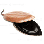 Lacquered Leaf Kogo  | Japanese Incense Storage Container