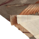 Mens Vintage Chirimen Silk Nagajuban with Lucky Tai