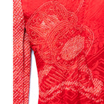 Kyo-Kanoko Shibori Tie Dyed Kimono