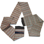 Sakiori Obi | Recycled Silk Upcycled Ragweave Belt