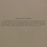 Hand Tinted Albumen of Ikebana  Flower Arranging | Antique Japanese Photograph