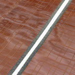 Sudare with Brocade Border| Split Bamboo Blind | Set of 2
