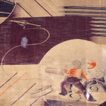 Single Printed Cotton Whaling Panel