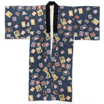Rare Deco International Stamps Men's Juban Under Kimono