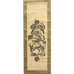 Antique Japanese Daruma Scroll