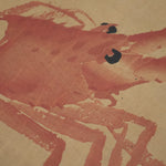 Antique Lobster Scroll Painting