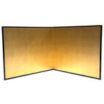 Large Antique Gold Leaf Furosaki Byobu | Japanese Folding Screen Panel