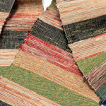 Sakiori Obi | Recycled Silk Upcycled Ragweave Belt