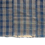 Sashiko Japanese Indigo Cotton Blanket
