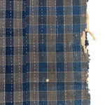 Sashiko Japanese Indigo Cotton Blanket