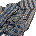 Sashiko Japanese Indigo Cotton Blanket