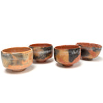 Set of Seven Raku Chawan | Japanese Tea Bowl