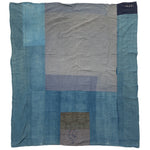 Shima Boro Blanket  |  Japanese Indigo