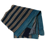 Shima Boro Blanket  |  Japanese Indigo