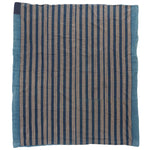 Shima Boro Blanket  |  Japanese Indigo