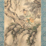 Shoki and Demon in the Mountain Scroll