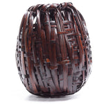 Japanese Bamboo Ikebana Flower Wall Basket