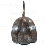 Abumi Stirrups with Inlaid Silver Shishi Motif