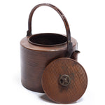 Small Copper Mizusashi | Water Jar for Japanese Tea Ceremony