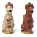 Pair of Ceramic Inari Foxes