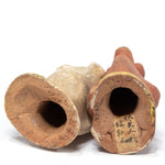 Pair of Ceramic Inari Foxes