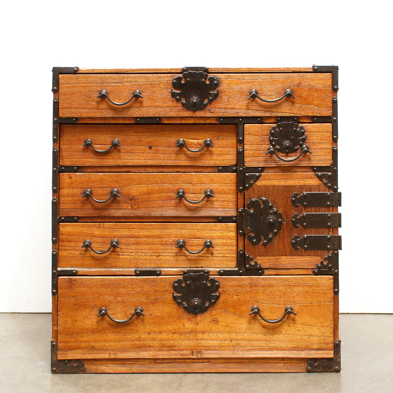 Sakata So-giri Merchants' Tansu Chest