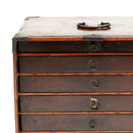 Documents Chest | Small Japanese Antique Tansu Chest