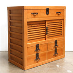 Merchant Ledger Storage Tansu | Japanese Antique Tansu Chest