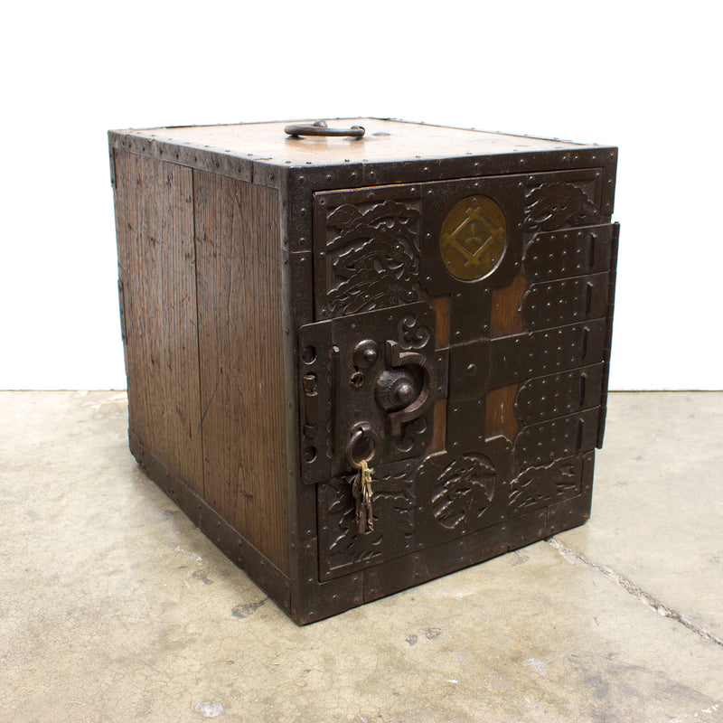 Sado Island Suzuribako Funa Dansu  | Antique Japanese Sea Chest