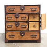 Kiri Ko Dansu | Small Japanese Antique Tansu Personal Chest