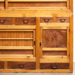Mizuya Tansu from Gifu Pref| Japanese Antique Cabinet | 6' Width, 2 Section