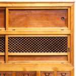 Mizuya Tansu from Gifu Pref| Japanese Antique Cabinet | 6' Width, 2 Section