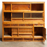 Mizuya Tansu from Gifu Pref| Japanese Antique Cabinet | 6' Width, 2 Section