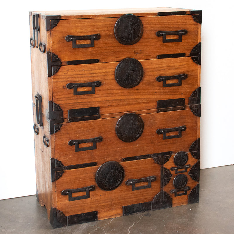 Yamagata Kiri Isho Dansu | Antique Tansu Clothing Chest