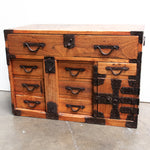 Kiri Ko Dansu | Small Japanese Antique Tansu Personal Chest