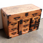 Kiri Ko Dansu | Small Japanese Antique Tansu Personal Chest