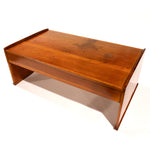 Takayama Keyaki Wood Low Desk  - Early 20th Century Writing Table