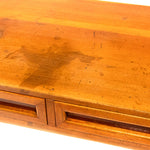 Takayama Keyaki Wood Low Desk  - Early 20th Century Writing Table