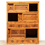 Mizuya Kitchen Tansu from Kansai | Japanese Antique Cabinet