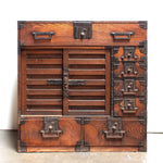 Niiagata Choba Dansu | Japanese Antique Tansu Merchants Ledger Chest