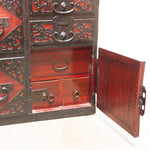 Two Section Clothing Chest from Yahata,  Sado Island Japanese Antique Furniture