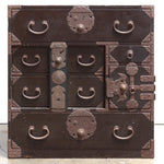Black Lacquer Sakata  Ko Dansu | Antique Tansu Chest