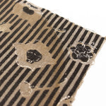 Tea Ceremony Sarasa Katazome Textile Fragment | Japanese Stencil Dyed